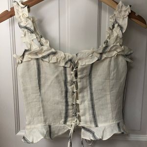 Reformation Bayley Top - Size 4